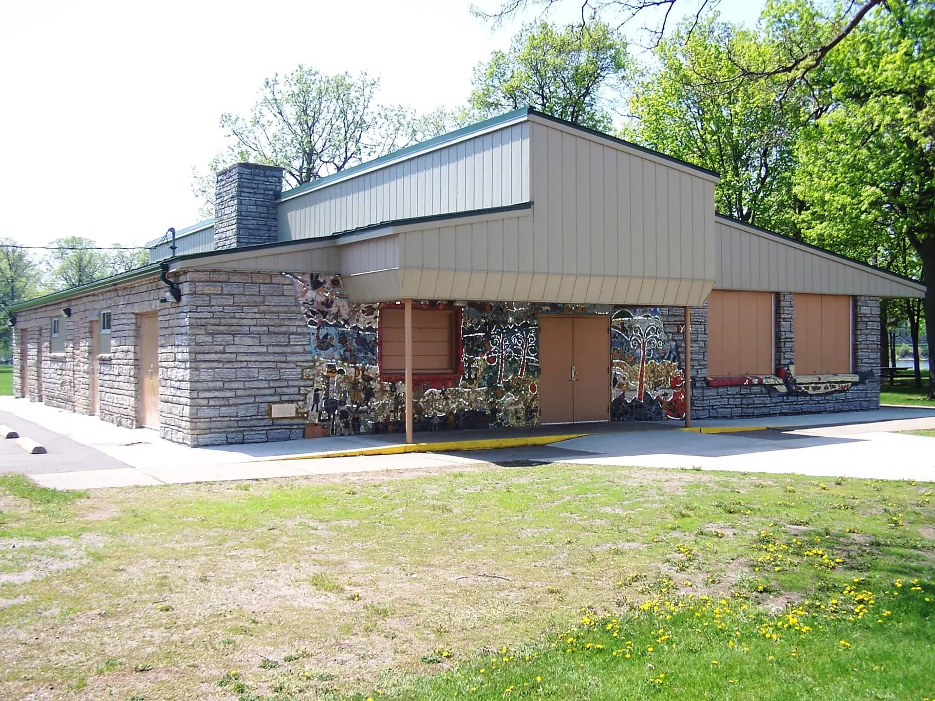Wilson Park in St. Cloud, a shaded regional park with accessible family amenities and playground area