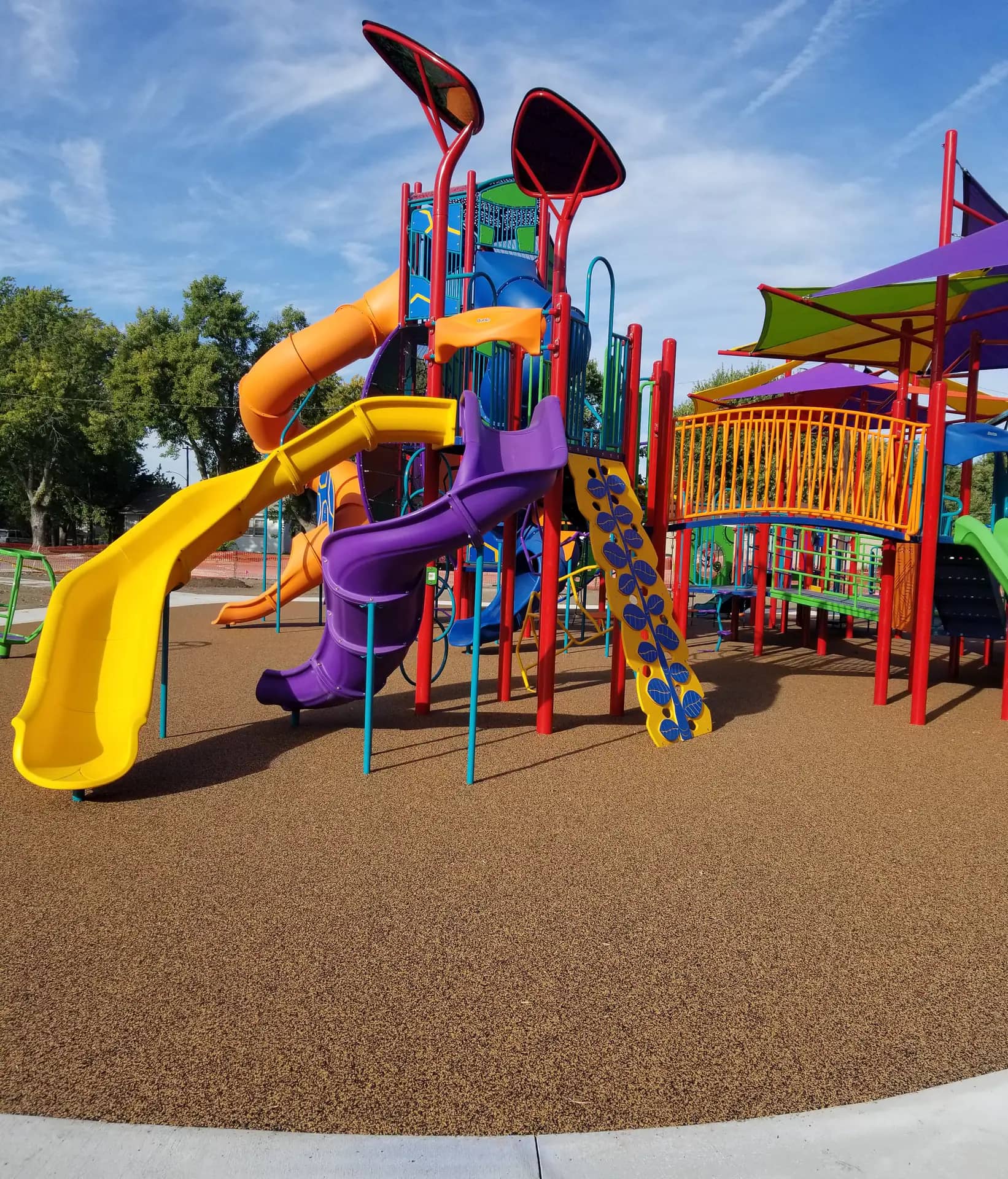 Inclusive playground at Crosier Park in Hastings