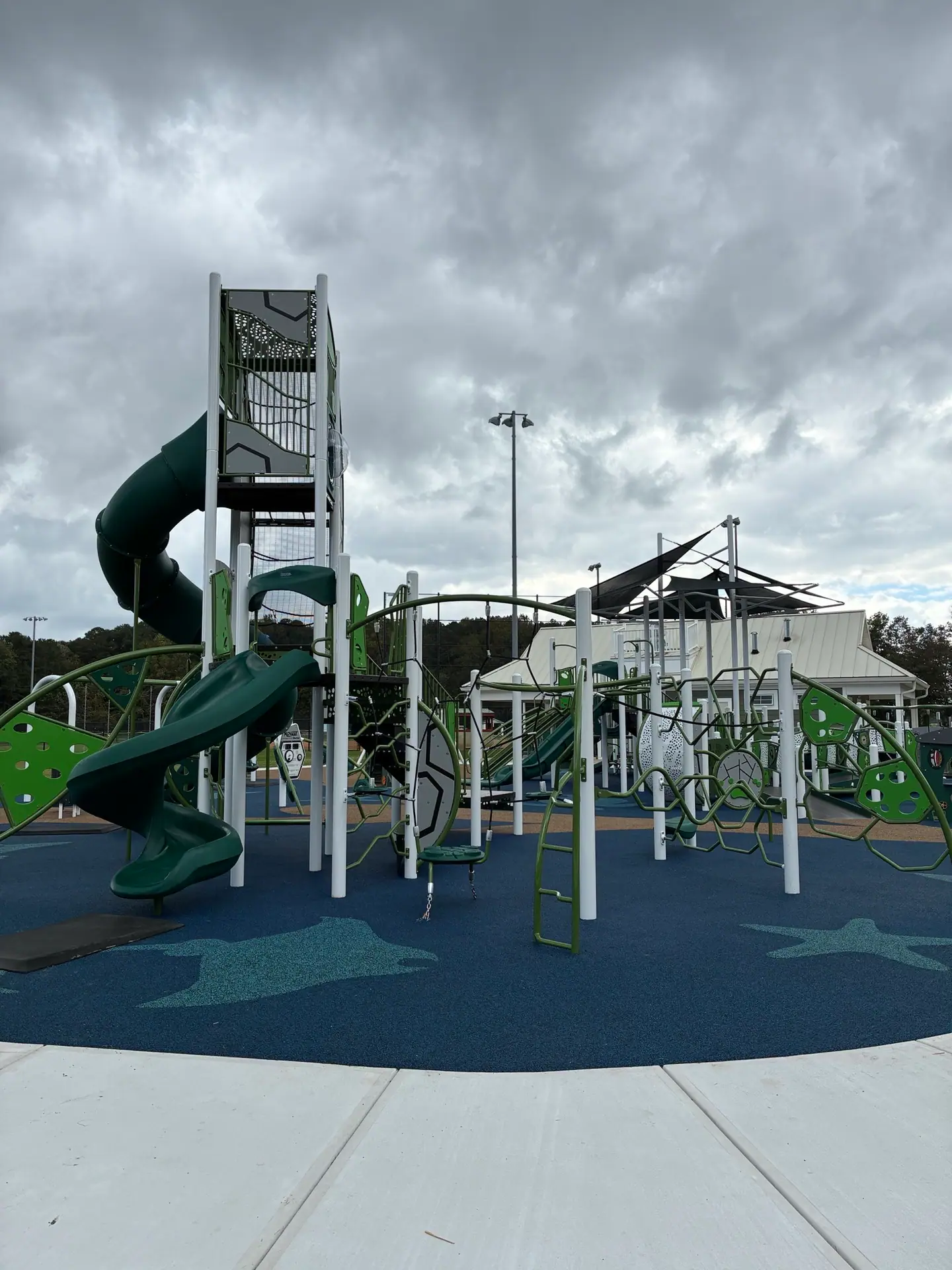 Playground area at Showell Park