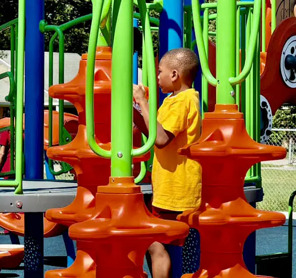Inclusive playground at Hicks Park in West Memphis