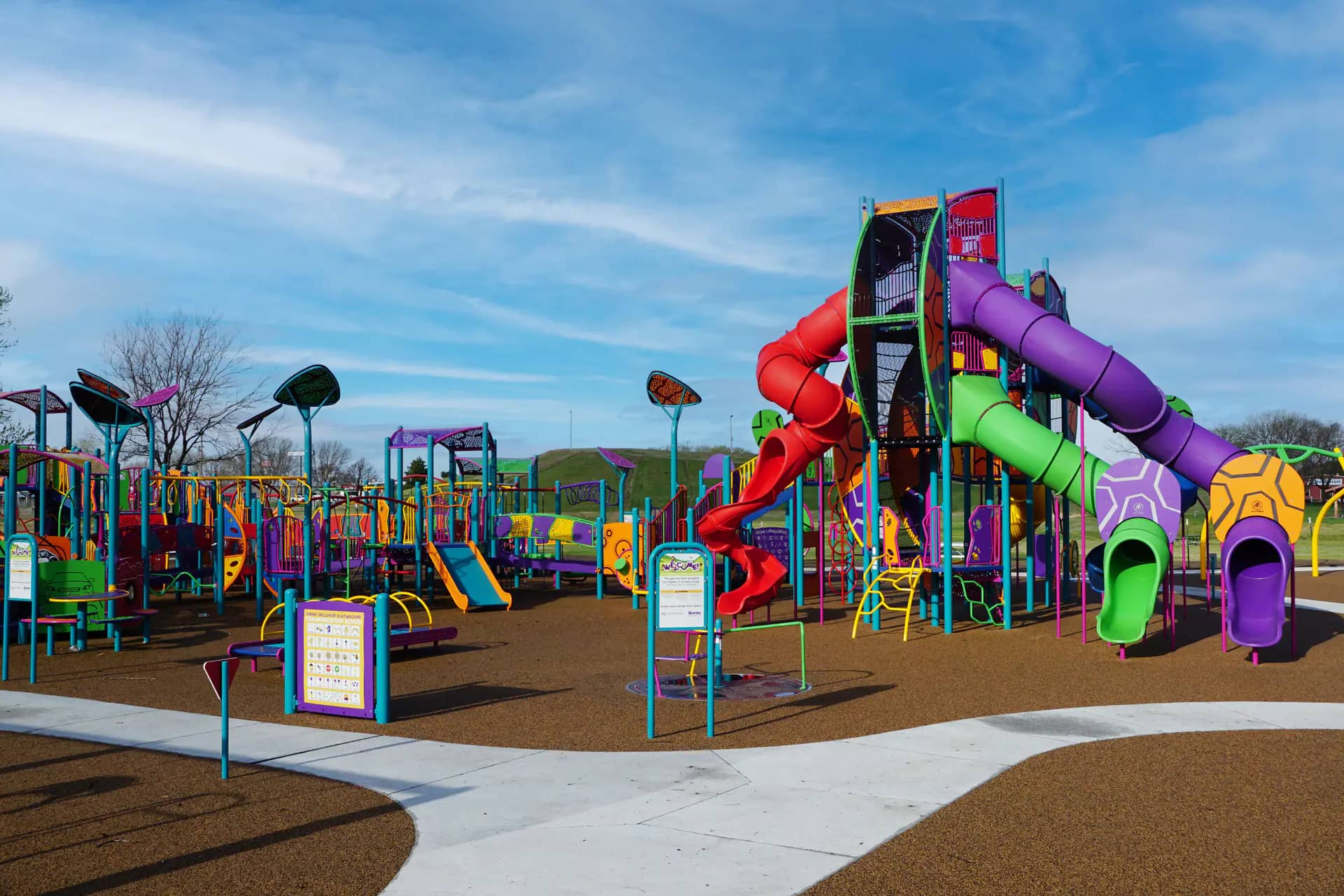 Pirnie Inclusive Playground at Ryder Park in Grand Island