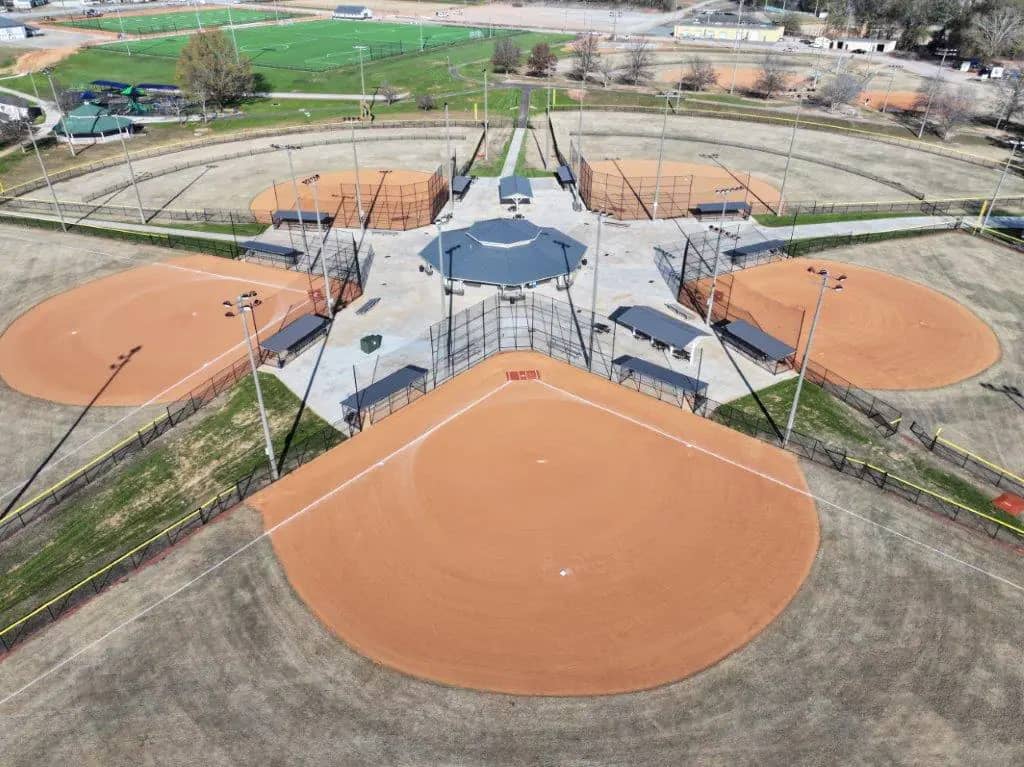 Greenwood Recreation Complex aerial view