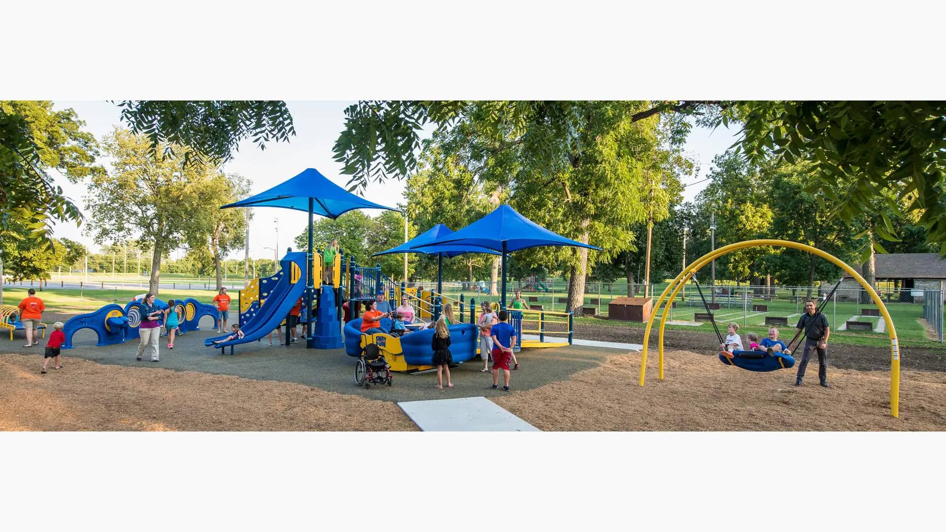 Riverside Kiwanis Park Inclusive Playground