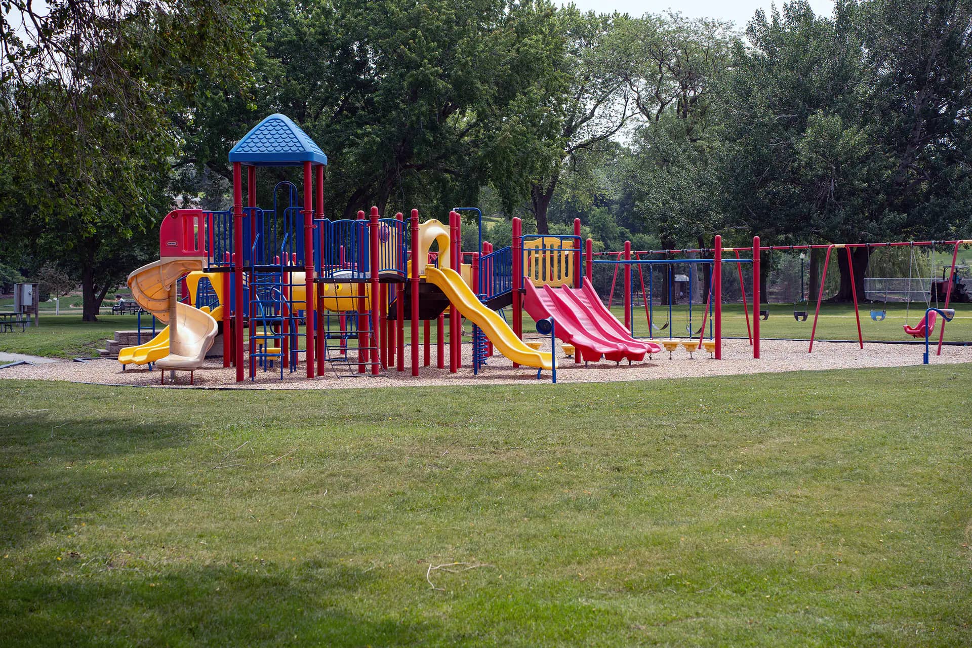 Accessible playground at Terrace Park in Sioux Falls