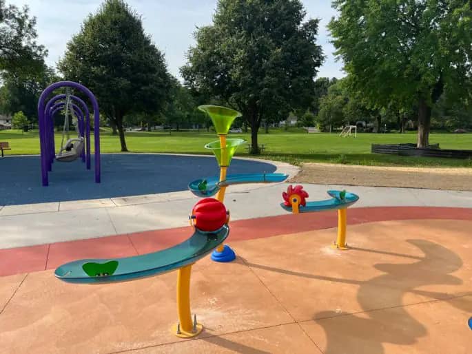 Jeff Erlanger Accessible Play and Sprayground at Rennebohm Park