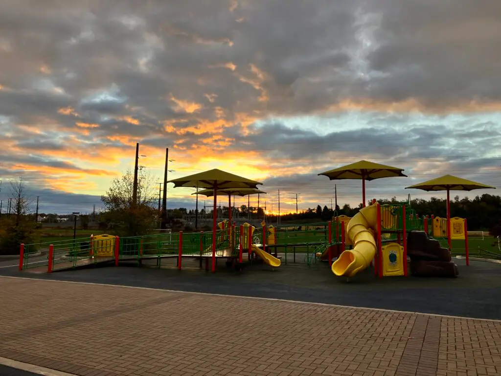 Inclusive playground equipment at Winding Hill Park in Mechanicsburg
