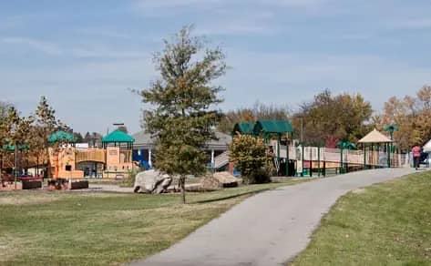 Ashley Nicole Dream Playground play area in Caswell Park