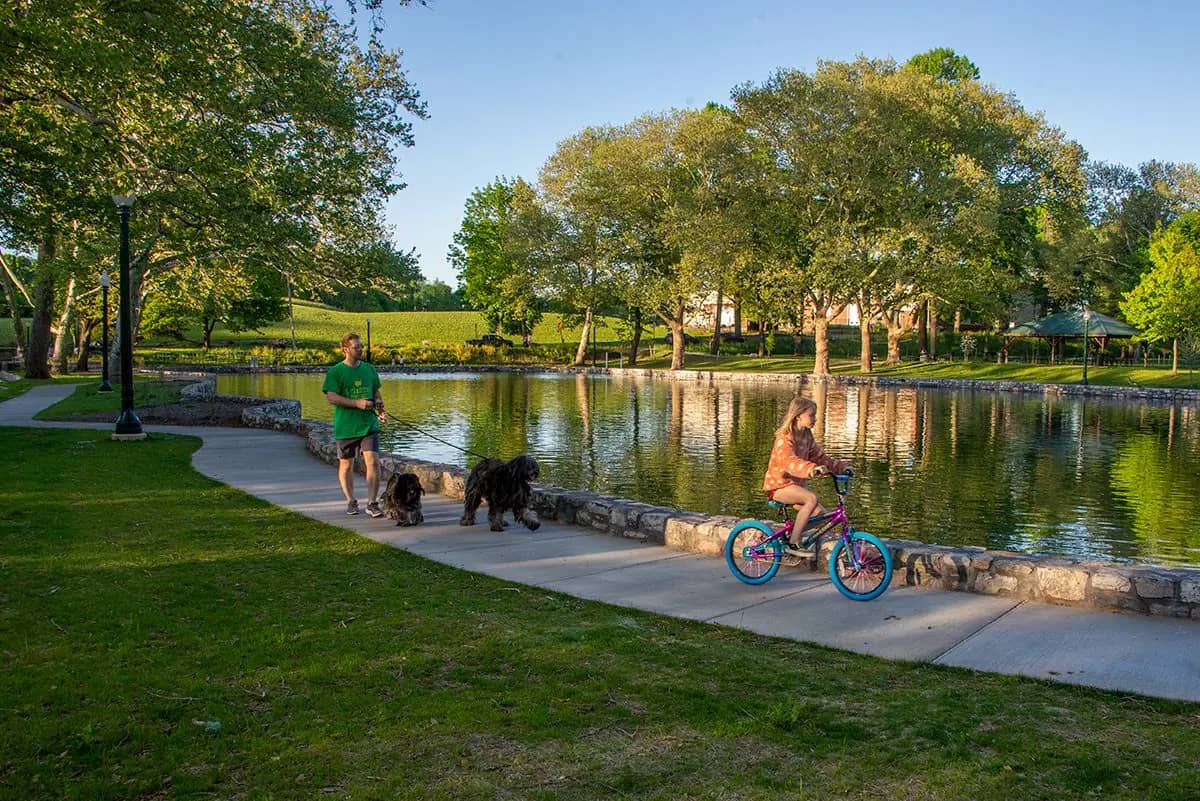 View of Pangborn Park in Hagerstown