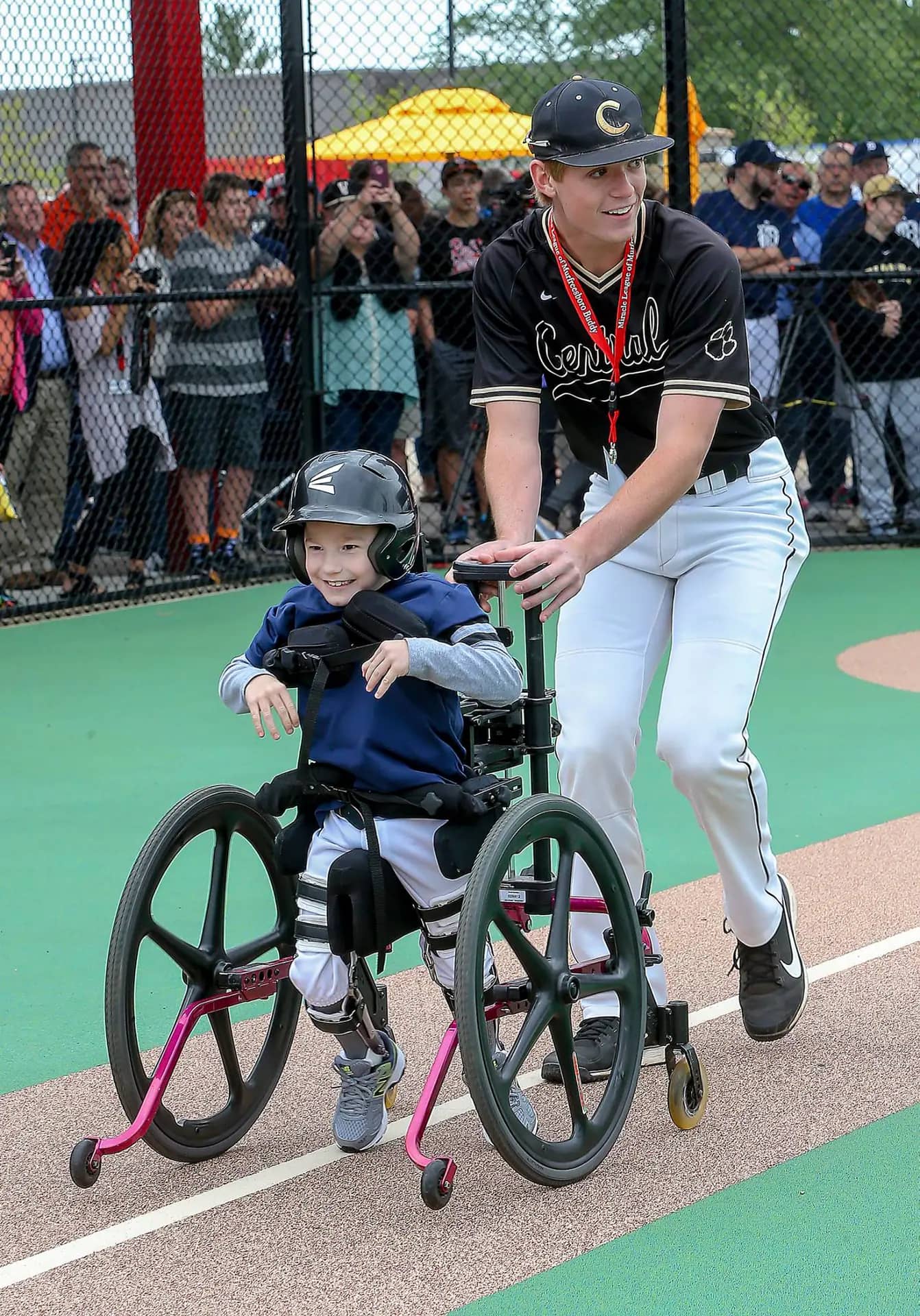 Miracle Field complex in Murfreesboro with inclusive recreation features