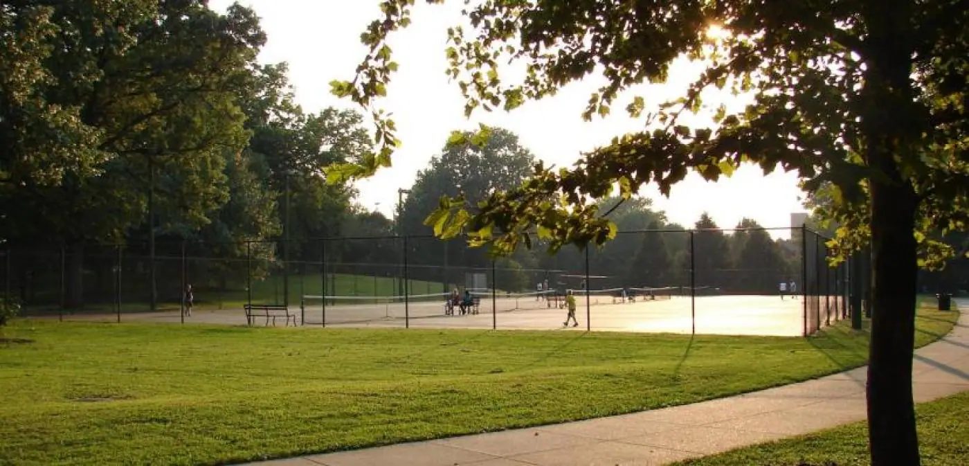 Central Park in Louisville, home to an accessible playground
