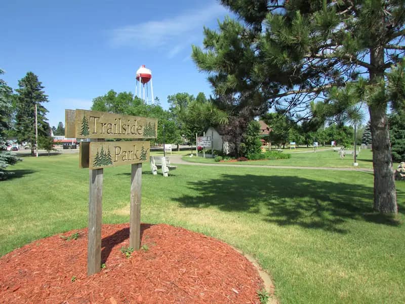 Trailside Park grounds in Pequot Lakes