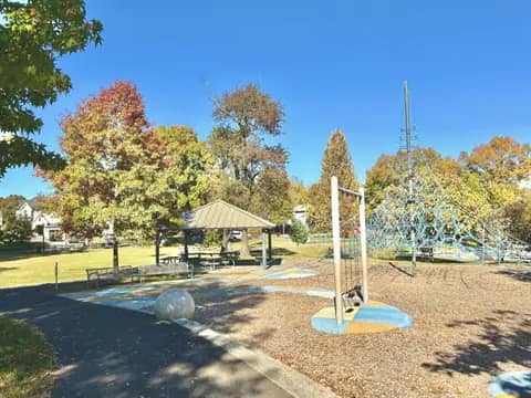 Play area at Butler Holmes Park in Arlington