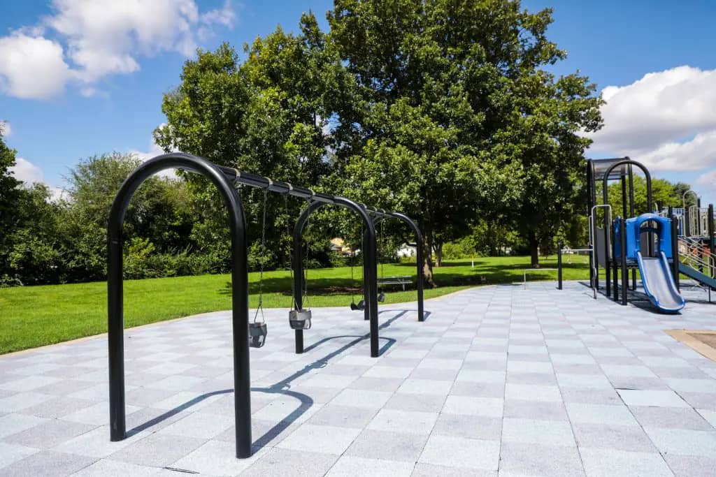 Swings at Glaser Park