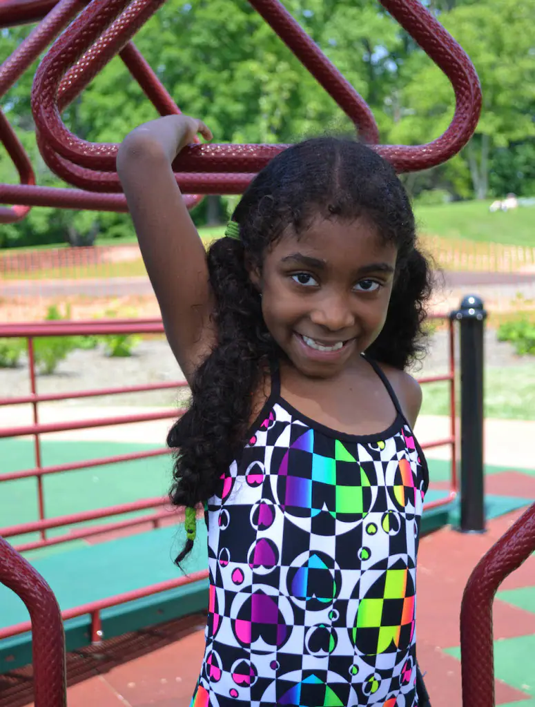 Children playing at the accessible playground at Riverside Park in Lynchburg
