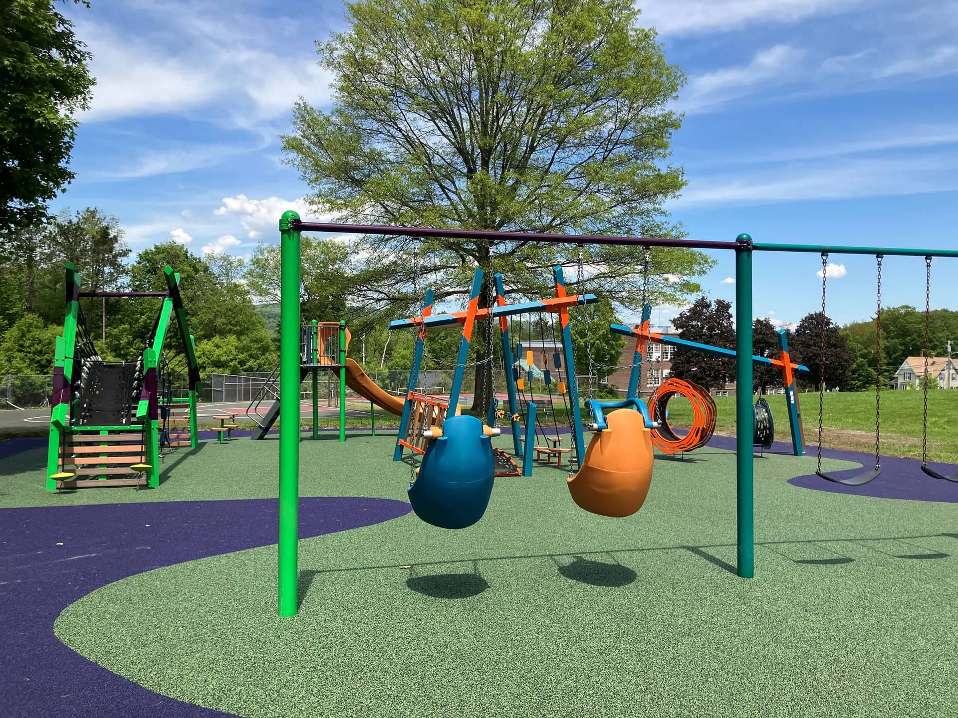 Civic Memorial Playground at Civic Memorial Park in West Lebanon