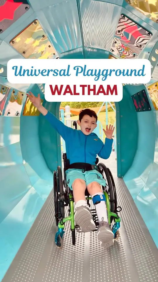 Inclusive play area at Legacy Playground in Nashua