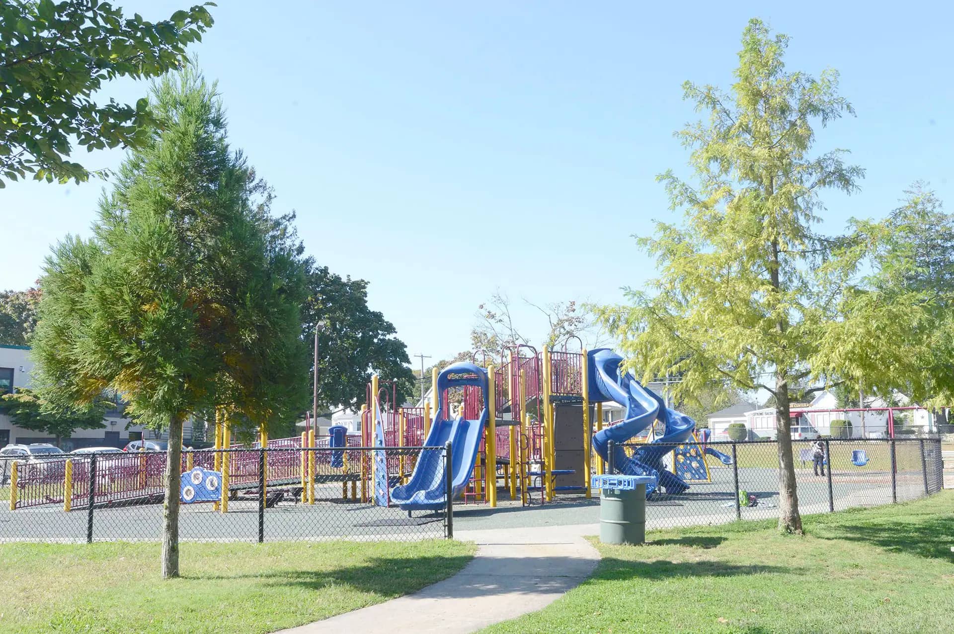 Playground and park area at Dartmouth Community Park