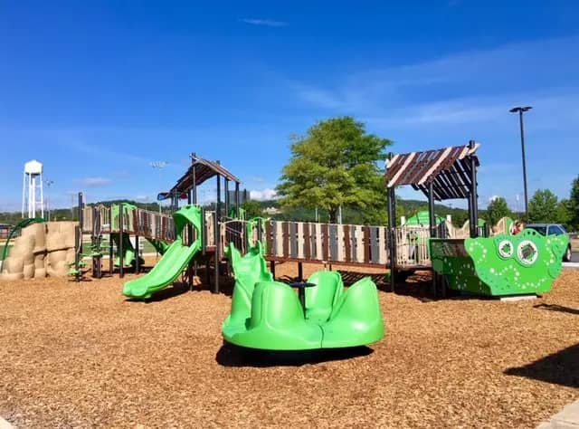 Inclusive playground at Branson RecPlex in Branson, Missouri