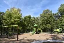 Playground area at Lindenwood Park in Fargo