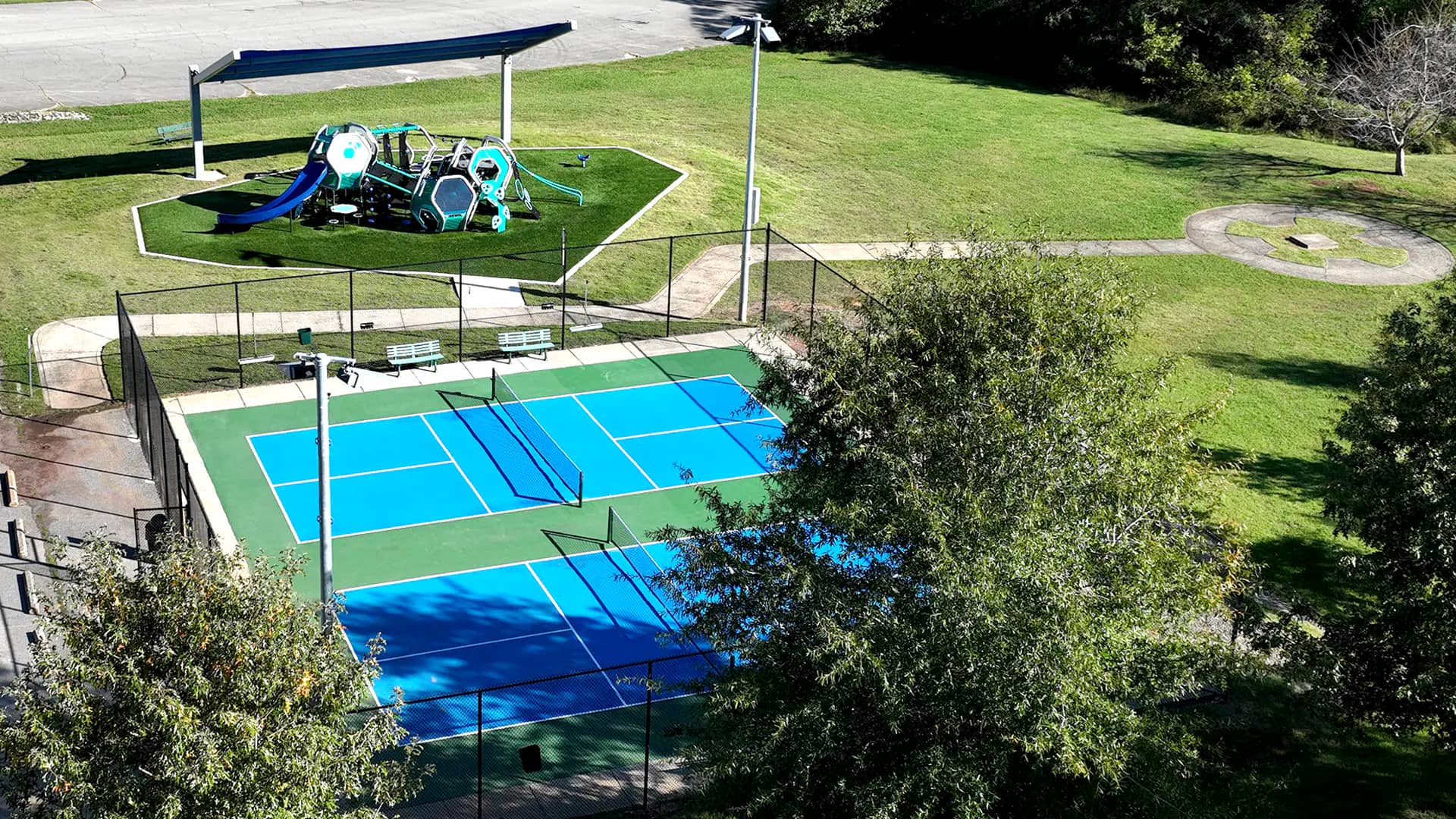 Swan Lake Sports Complex in Clarksville after recent improvements