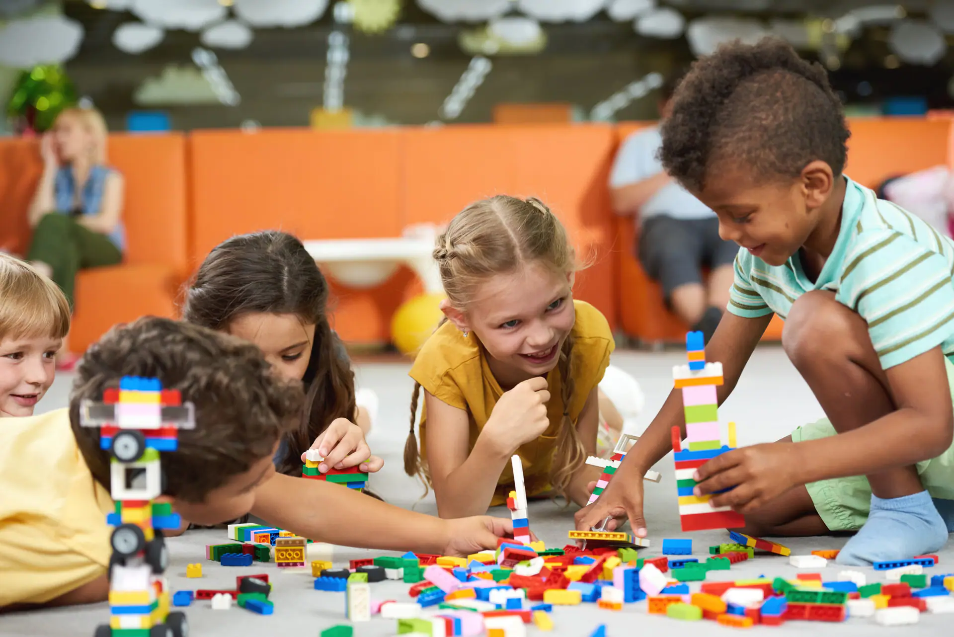 Indoor sensory-friendly play space at The Social Club in Laurel