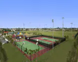 Aerial view of Jim Jeffers Park