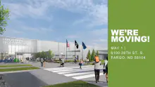 Rendering image for Fargo Parks Sports Center, home of the indoor playground